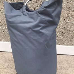 Cottage Laundry Tote Bag X Large NEW Rubber Handles 16 x 25 inch