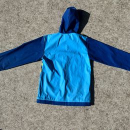 Rain Coat Child Size 6 Thomas The Train Blue The Bottom Snap Does Not Work The Coat Is As New