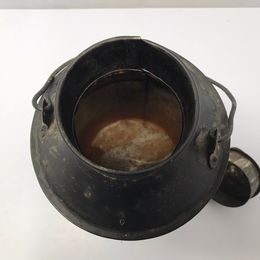 Grandma Antique Vintage Metal Old Gas, Fuel Can 15 x 7 inch RARE