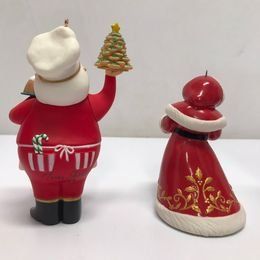 Christmas Hallmark 2018 Christmas Ornament Club Exclusive NEW IN BOX Sweet Santa Mrs Claus