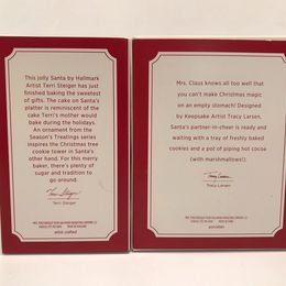 Christmas Hallmark 2018 Christmas Ornament Club Exclusive NEW IN BOX Sweet Santa Mrs Claus