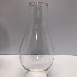 Grandma Antique Vintage 19" Hurricane Glass Oil Lantern With Wick Mint Condition