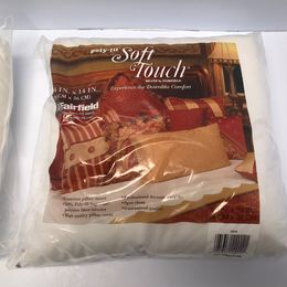 Cottage Set of 2 New 14 inch Soft Touch Pillows