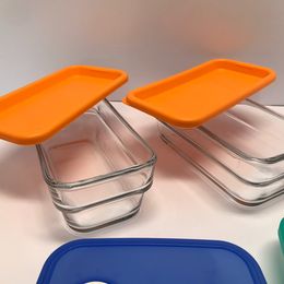 Cottage 3 Glass Food Containers and 2 Tupperware All As New All Microwave Friendly One Lot