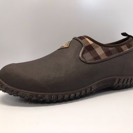 Rain Boots Ladies Size 8-8.5 MUCK Rubber Mudd Rain Garden Yard Waterproof Boots Cocoa Brown NEW