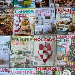 Cottage 24 Assorted Country Cottage Fela Market Victorian French HGTG Magazines