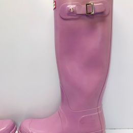 Rain Ladies Hunter Rain Boots Size USA 8.5 Lilac