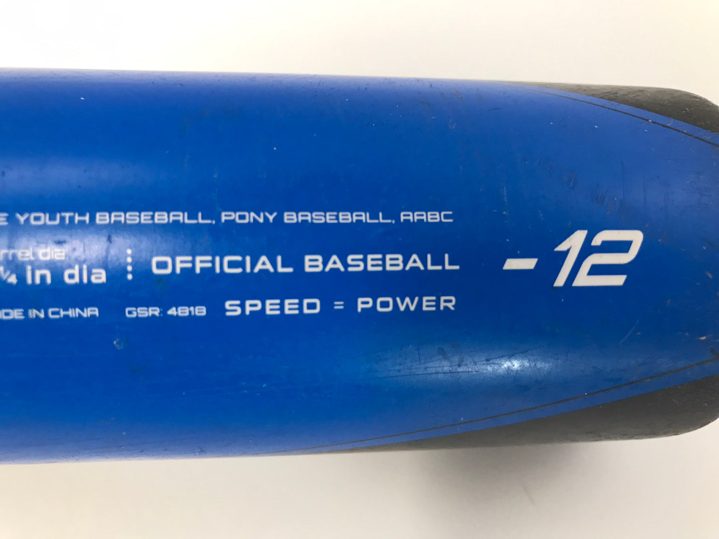 Baseball Bat 28 Inches Easton S 50 1603 Black Blue Excellent