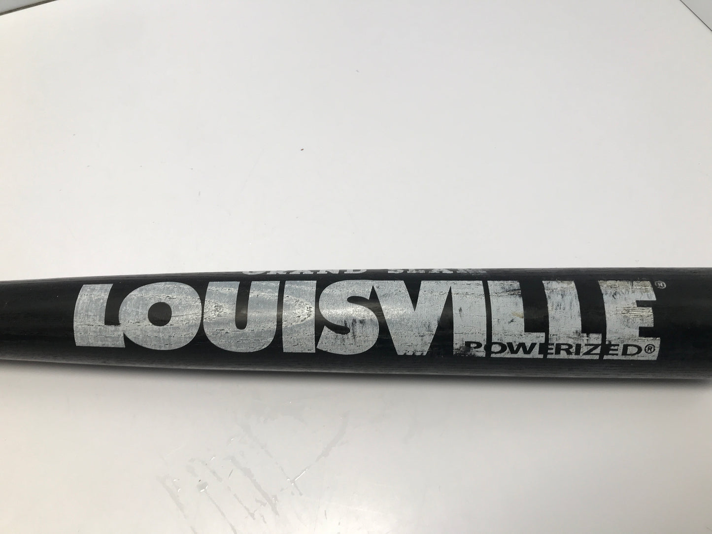 Baseball Bat 34in Wood Louisville Slugger Softball Black