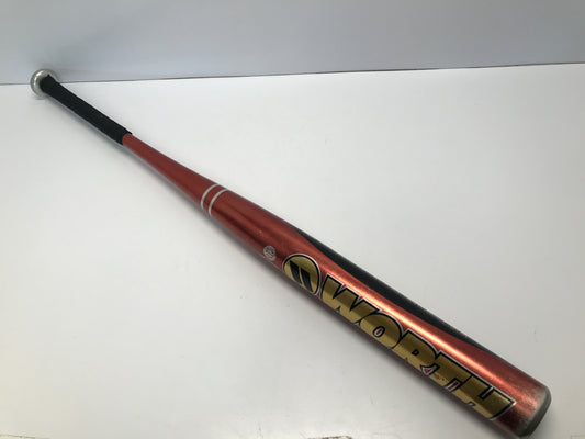 Baseball Bat 34 inch 28 oz Worth Supercell Softball Copper Gold