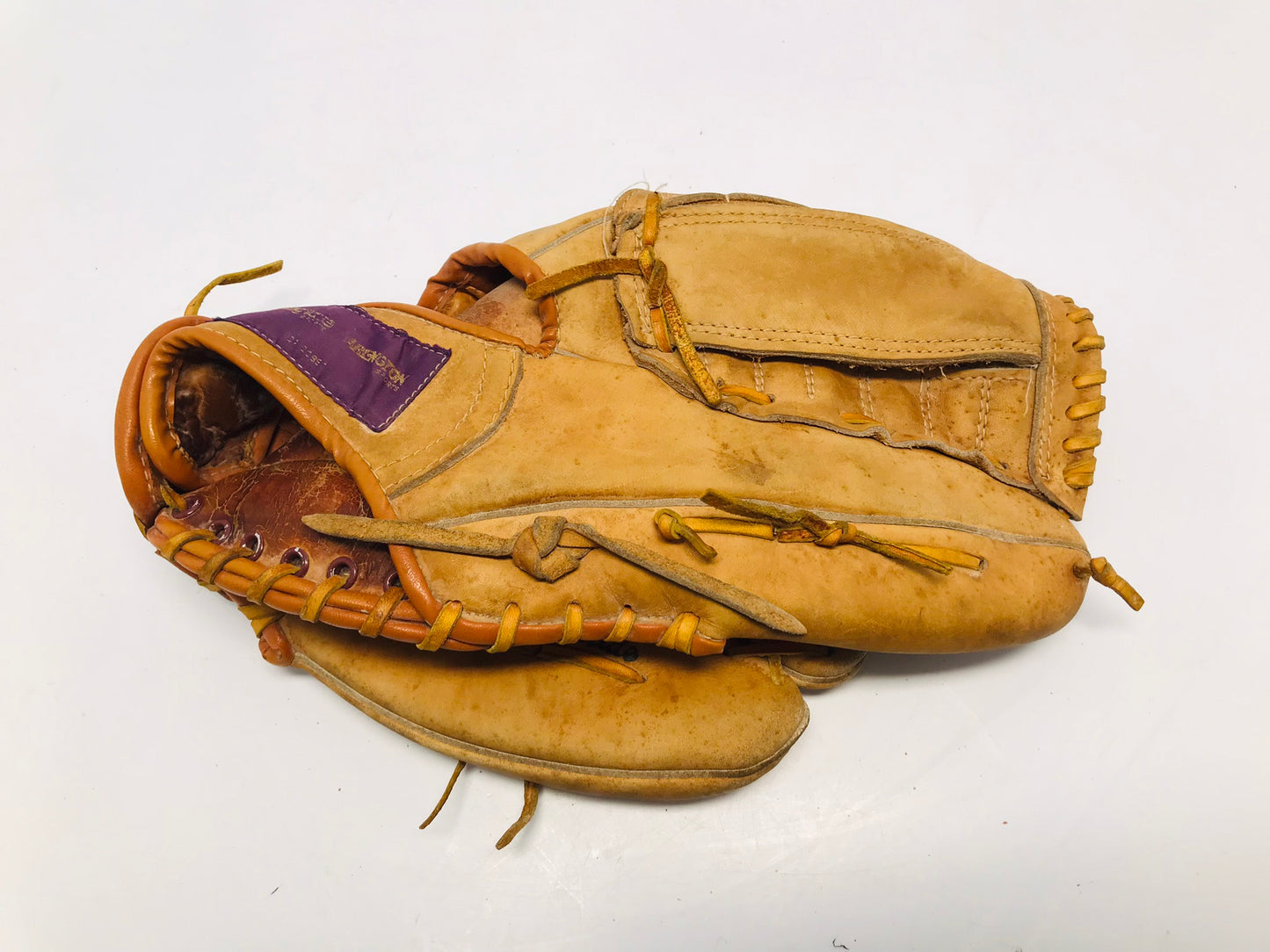 Baseball Glove Adult Size 12 inch Arlington Leather Fits Left Hand