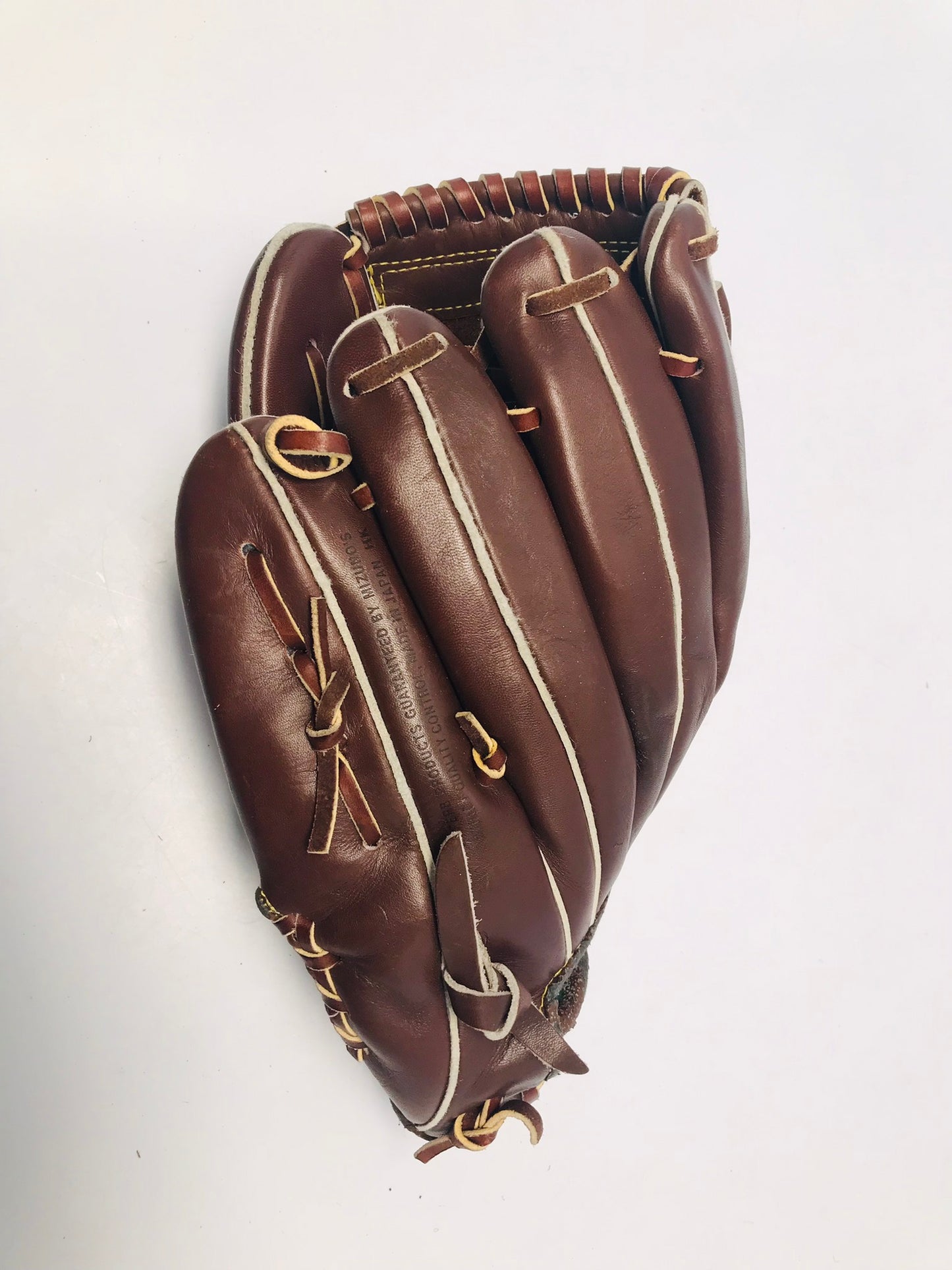 Baseball Glove Adult Size 13 inch Mizuno World Win Brown Leather Fits Left Hand Excellent Quality