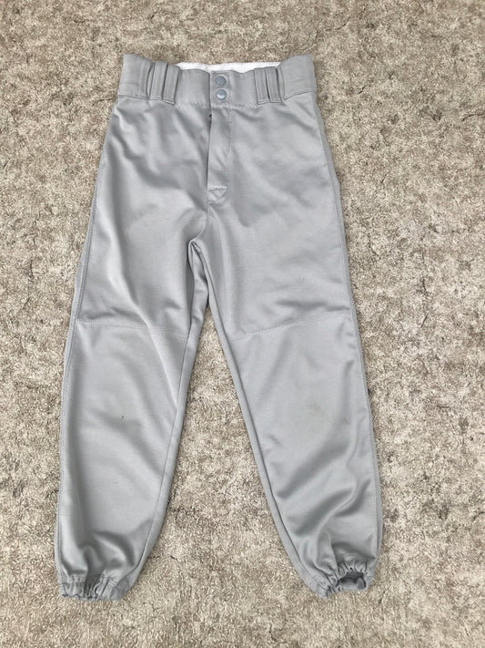 Baseball Pants Child Size Youth 10-12 Grey