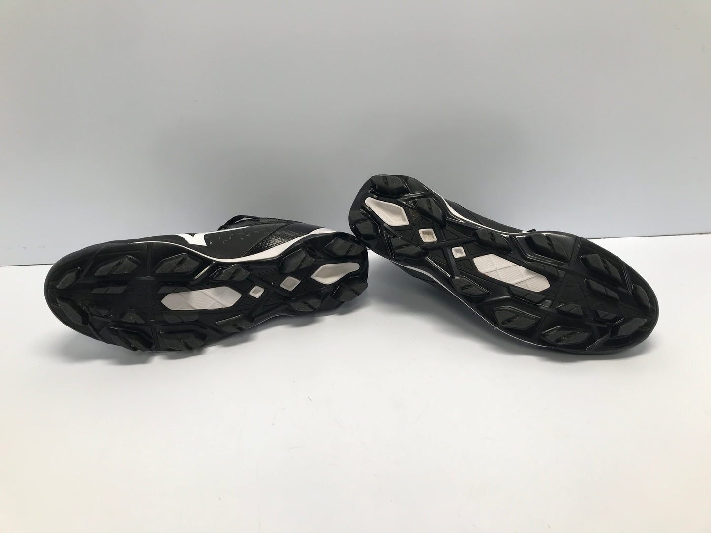 Baseball Shoes Cleats Men's Size 8 Mizuno Black White Like New