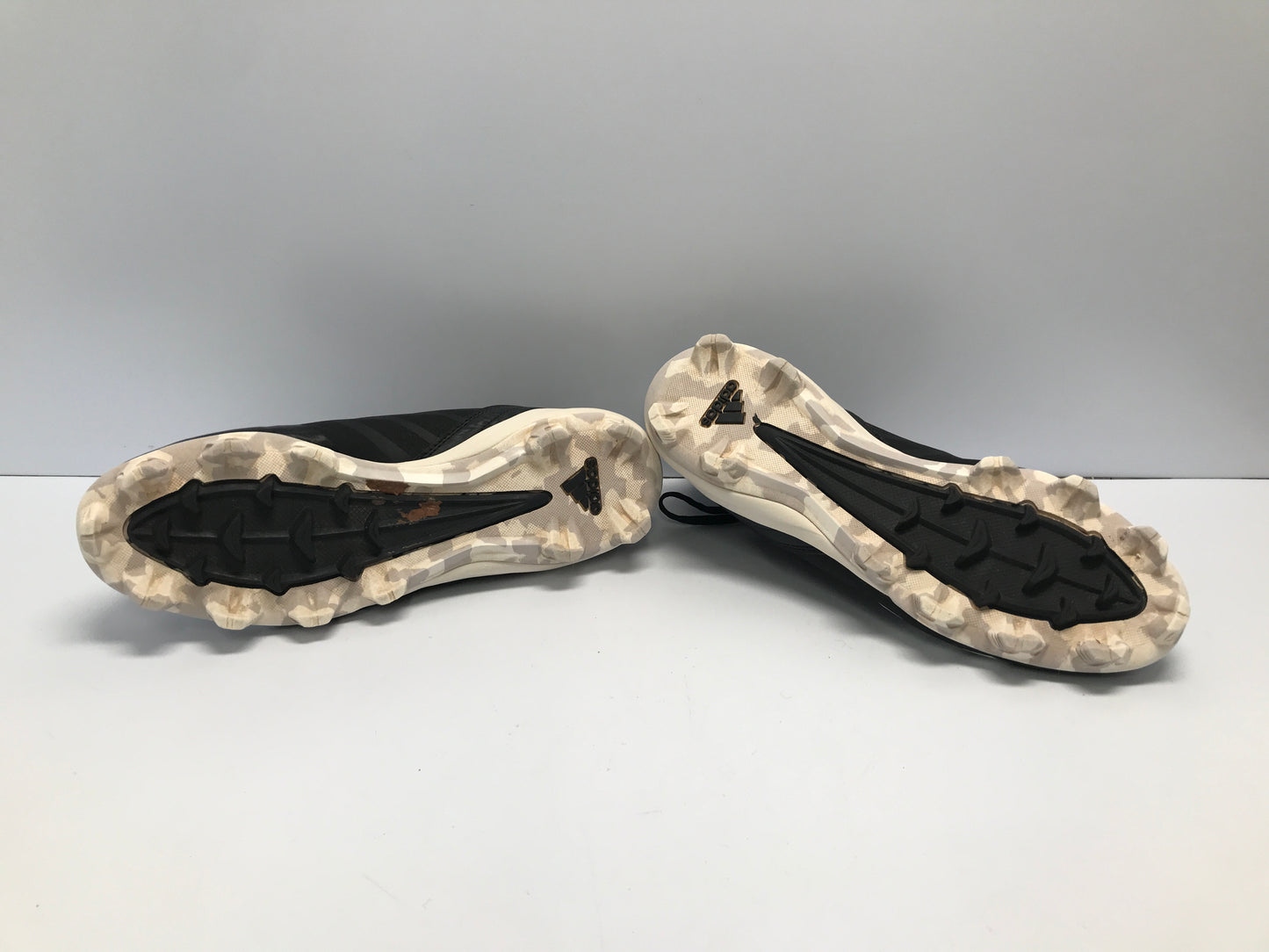 Baseball Shoes Cleats Men's Size 9.5 Adidas Black White