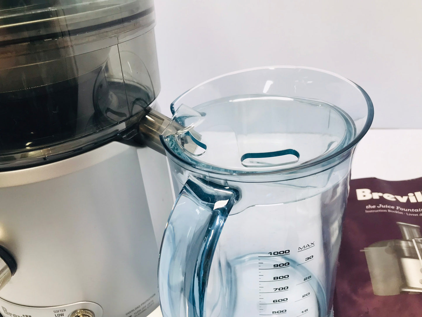 Braville The Juice Fountain Plus Used Once Like New Mint Condition
