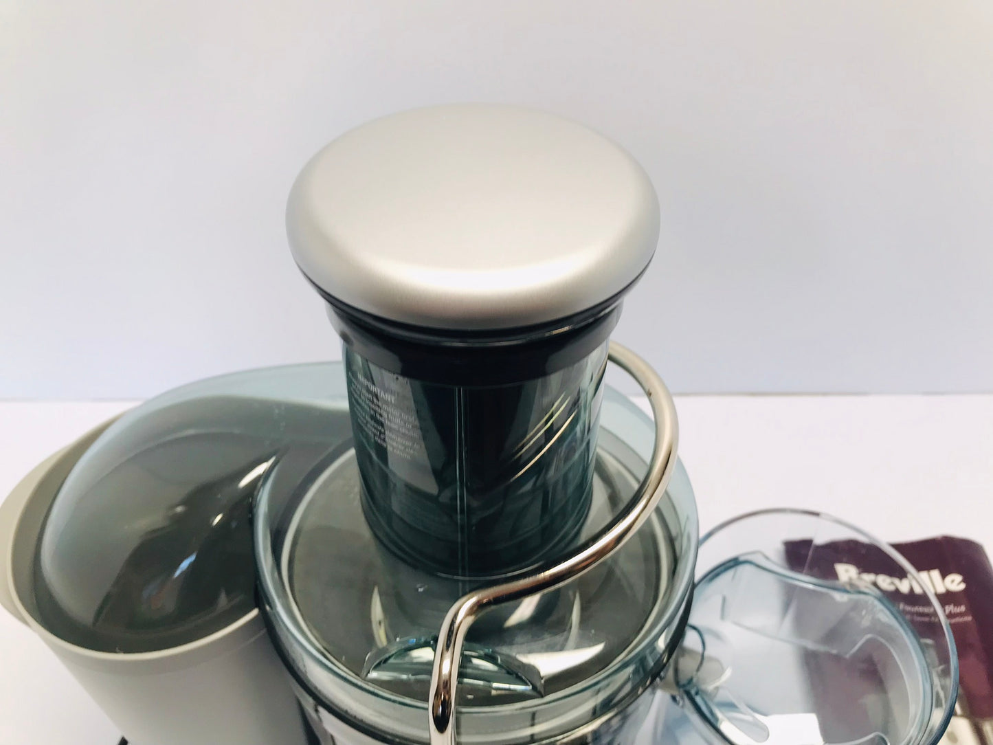 Braville The Juice Fountain Plus Used Once Like New Mint Condition