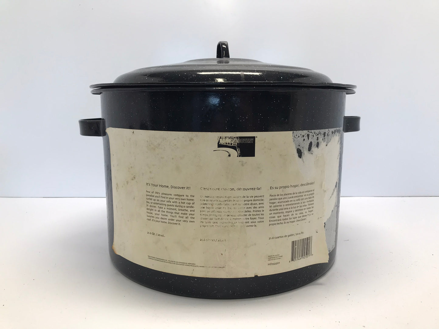 Camping Canning Big Crab Pot 21 Litre