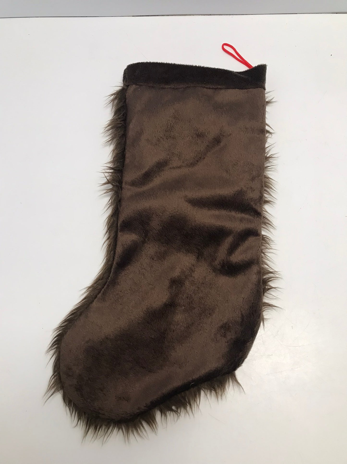 Christmas Disney 17 inch Star Wars Chewbacca Faux Fur Stocking New