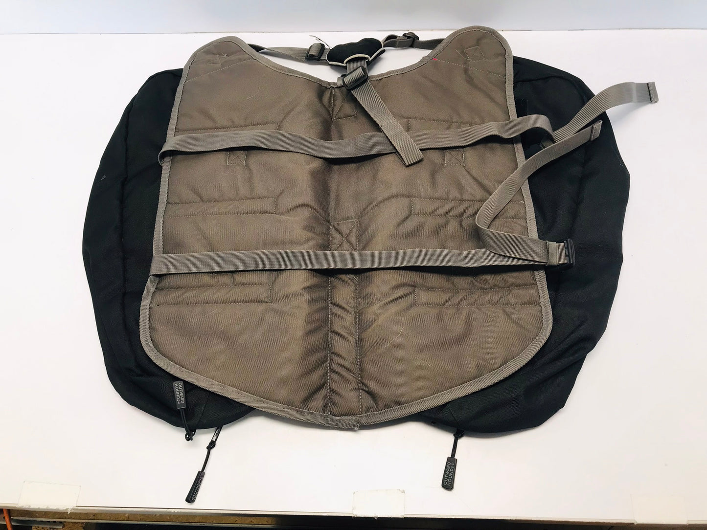 Dog Pet Puppy Outward Hound Dog BackPack Size Large Removeable Side Bags Adjustable Fushia Black Like New