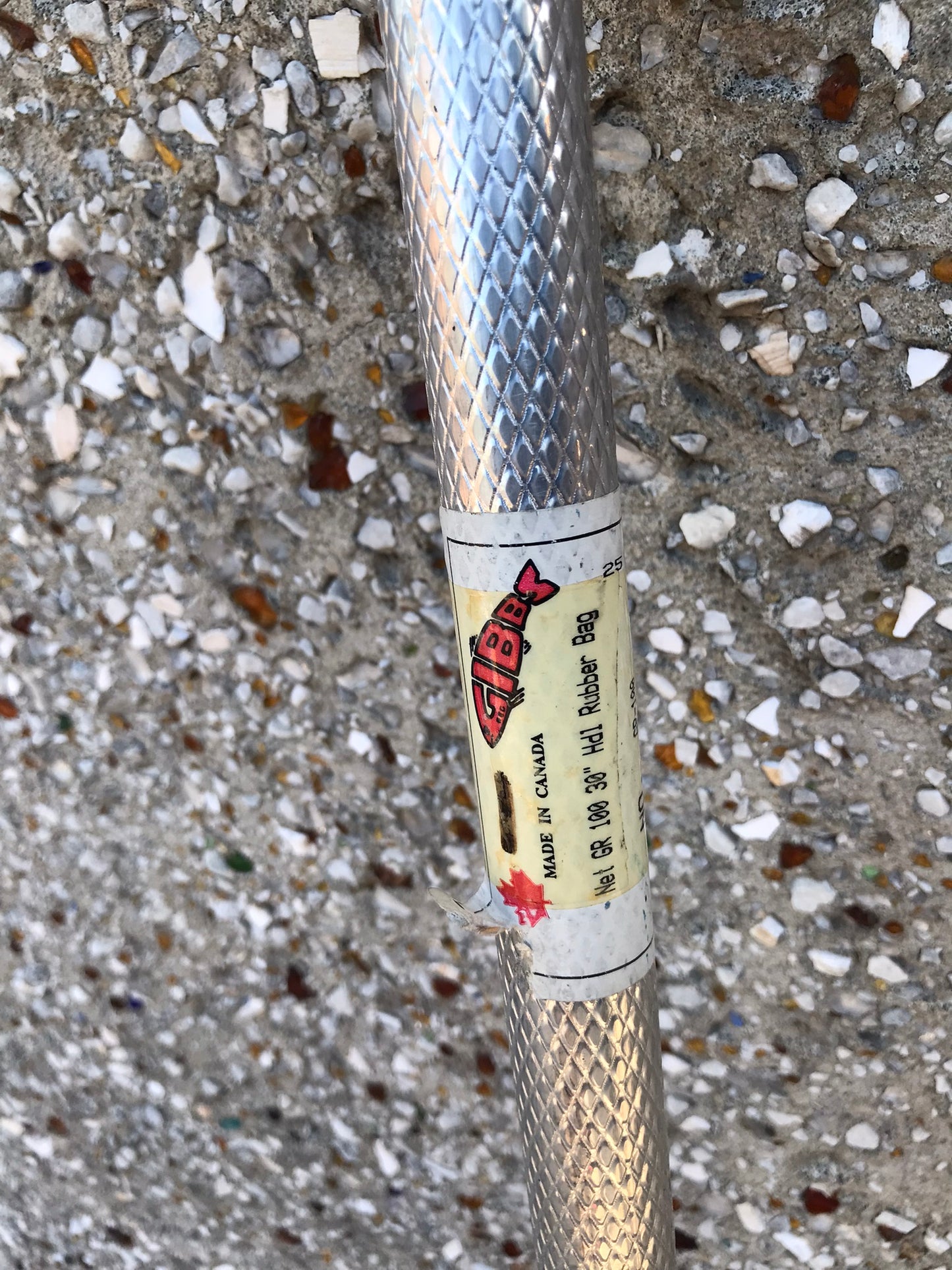 Fishing Adventures Gibbs 30 inch Aluminum With Rubber Net New