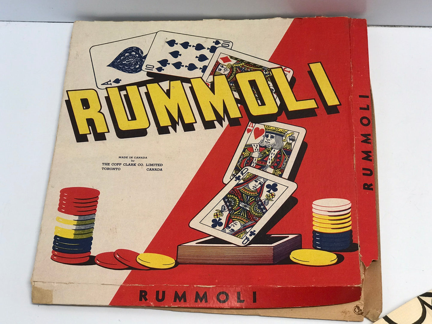 Game 1970's Vintage Rummoli In Box Rare