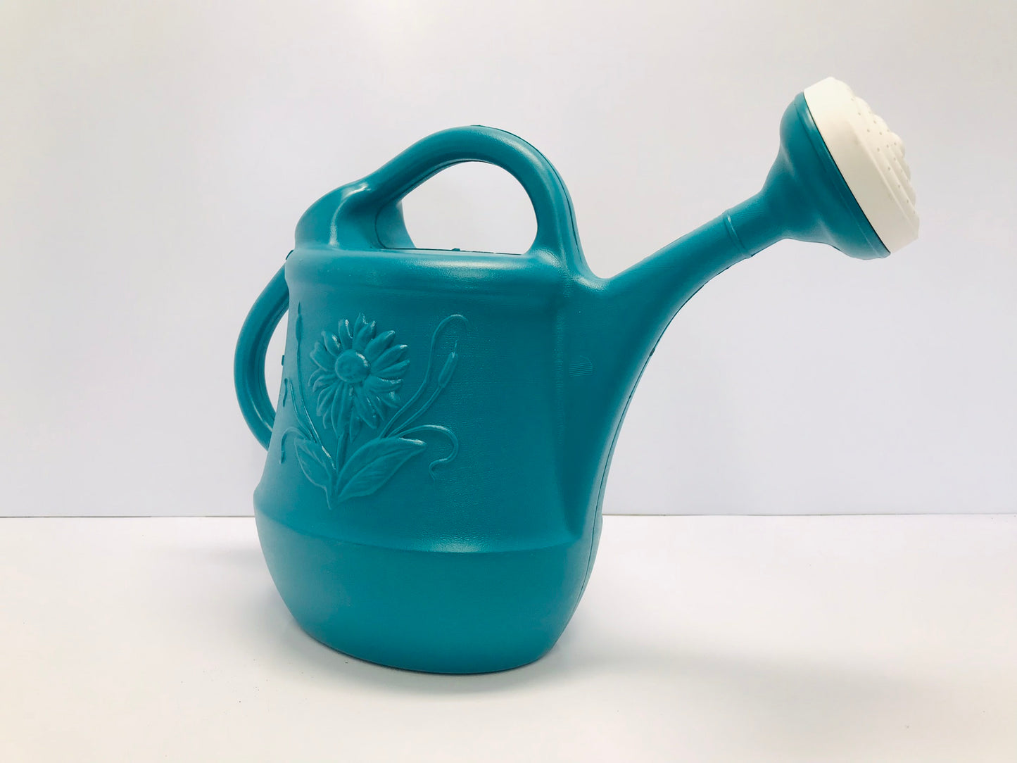 Garden Patio Watering Can Teal Plastic Excellent