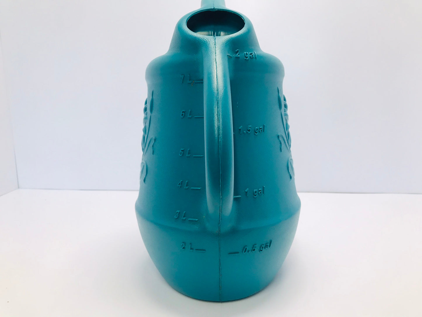 Garden Patio Watering Can Teal Plastic Excellent