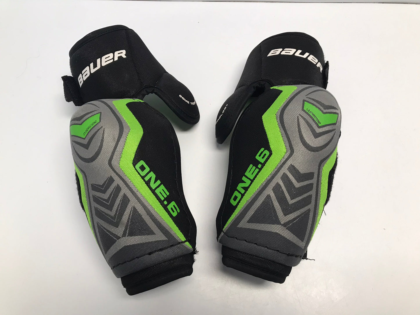 Hockey Elbow Pads Men's Size Small Bauer Supreme One .6 Black Lime Like New