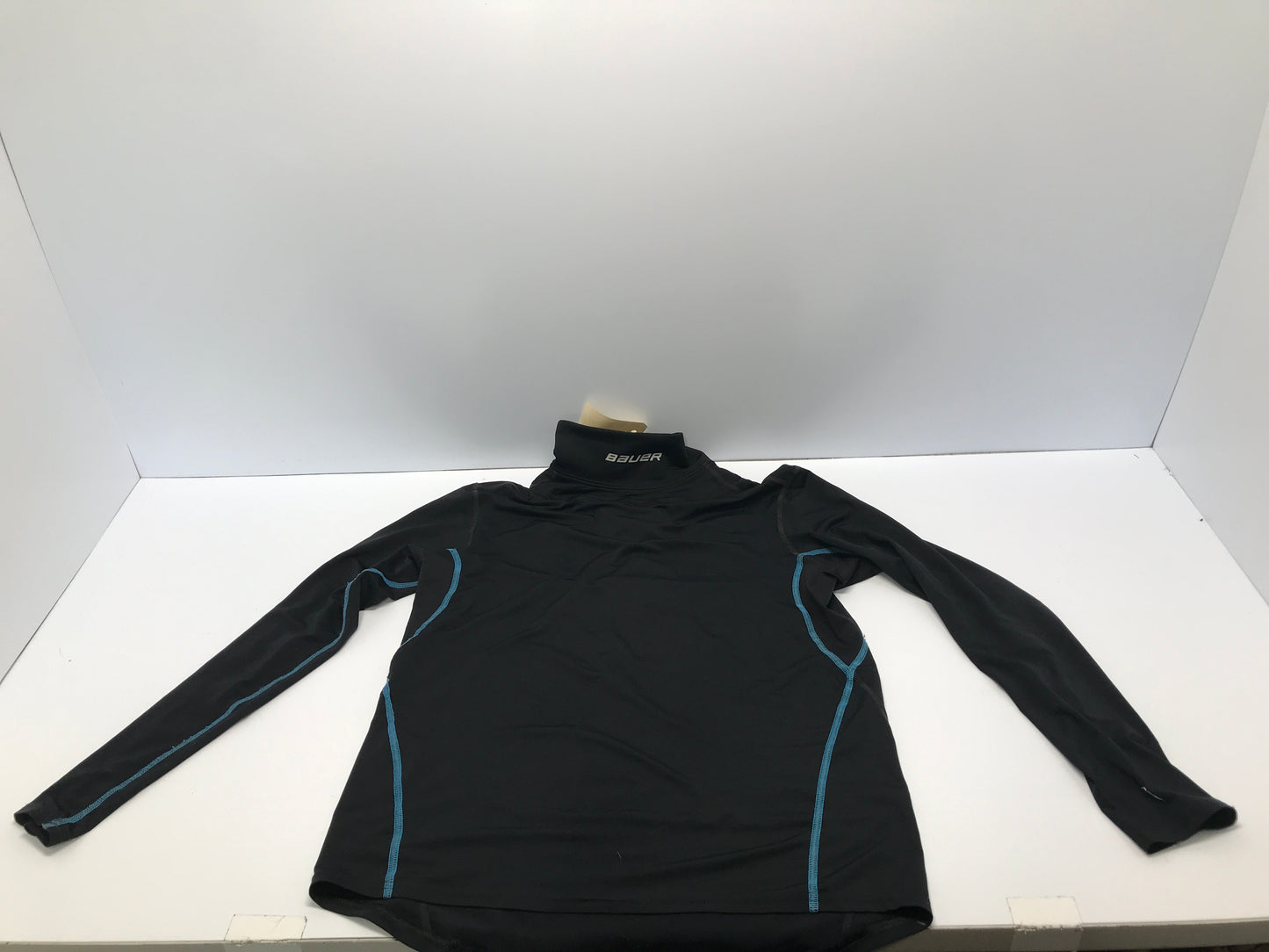Hockey Long John's Neck Guard Child Junior Size X-Large Buaer Fit Kevlar Long Sleeve Neck Protection