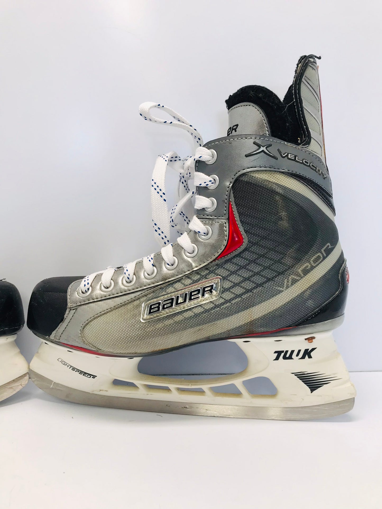 Hockey Skates Men's Size 10 Shoe 8.5 Skate Size Bauer Vapor Excellent