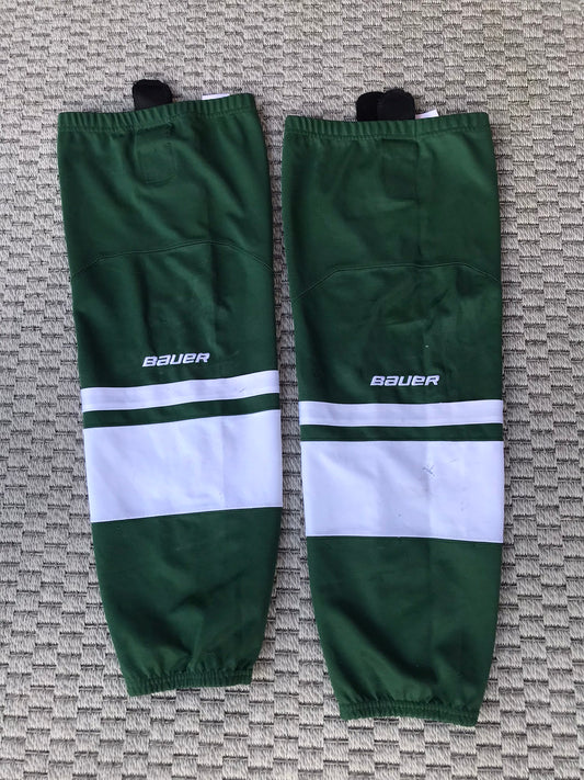 Hockey Socks Bauer 16-17 Inches Pro Stock Green Mild Wear