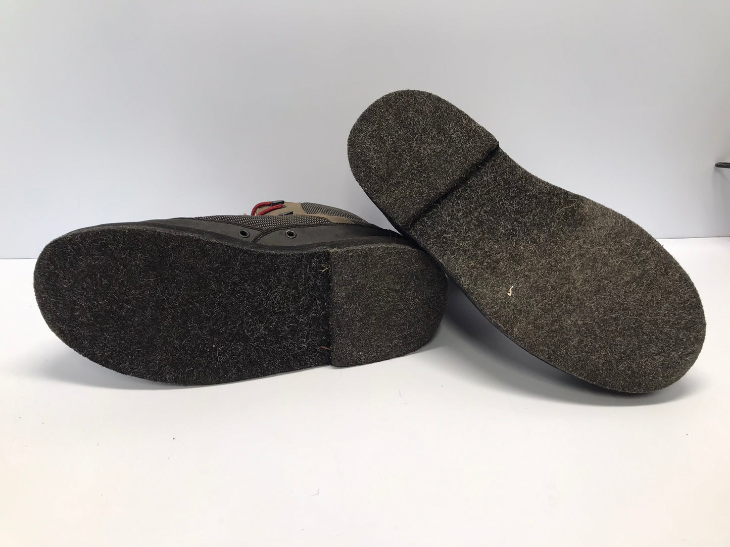 Fly River Fishing Wading Bare Boots Felt Bottom Men's Size 10 Excellent