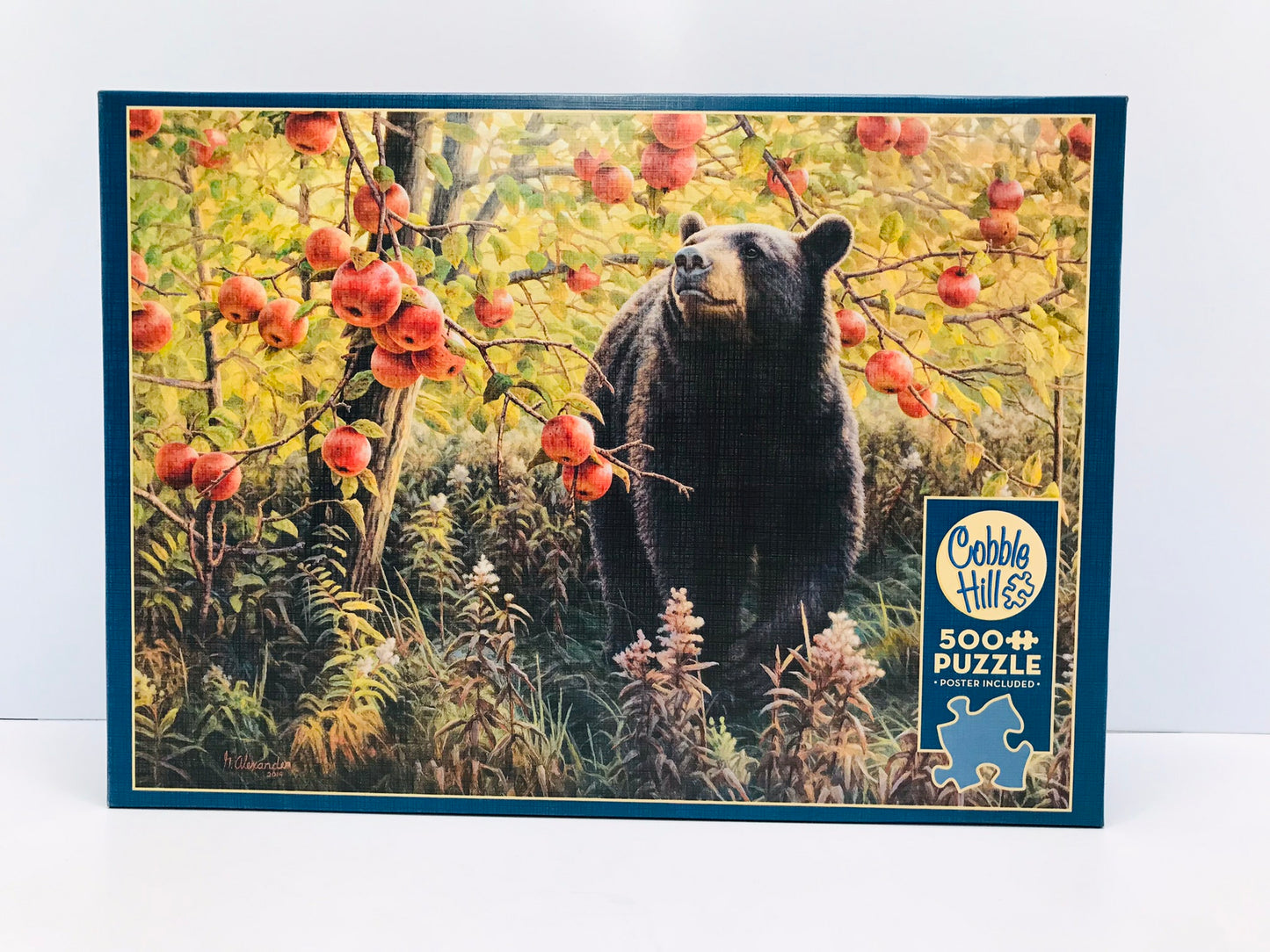 Jigsaw Puzzle Cobble Hill 500 Pc Black Bear Den Dreams Excellent