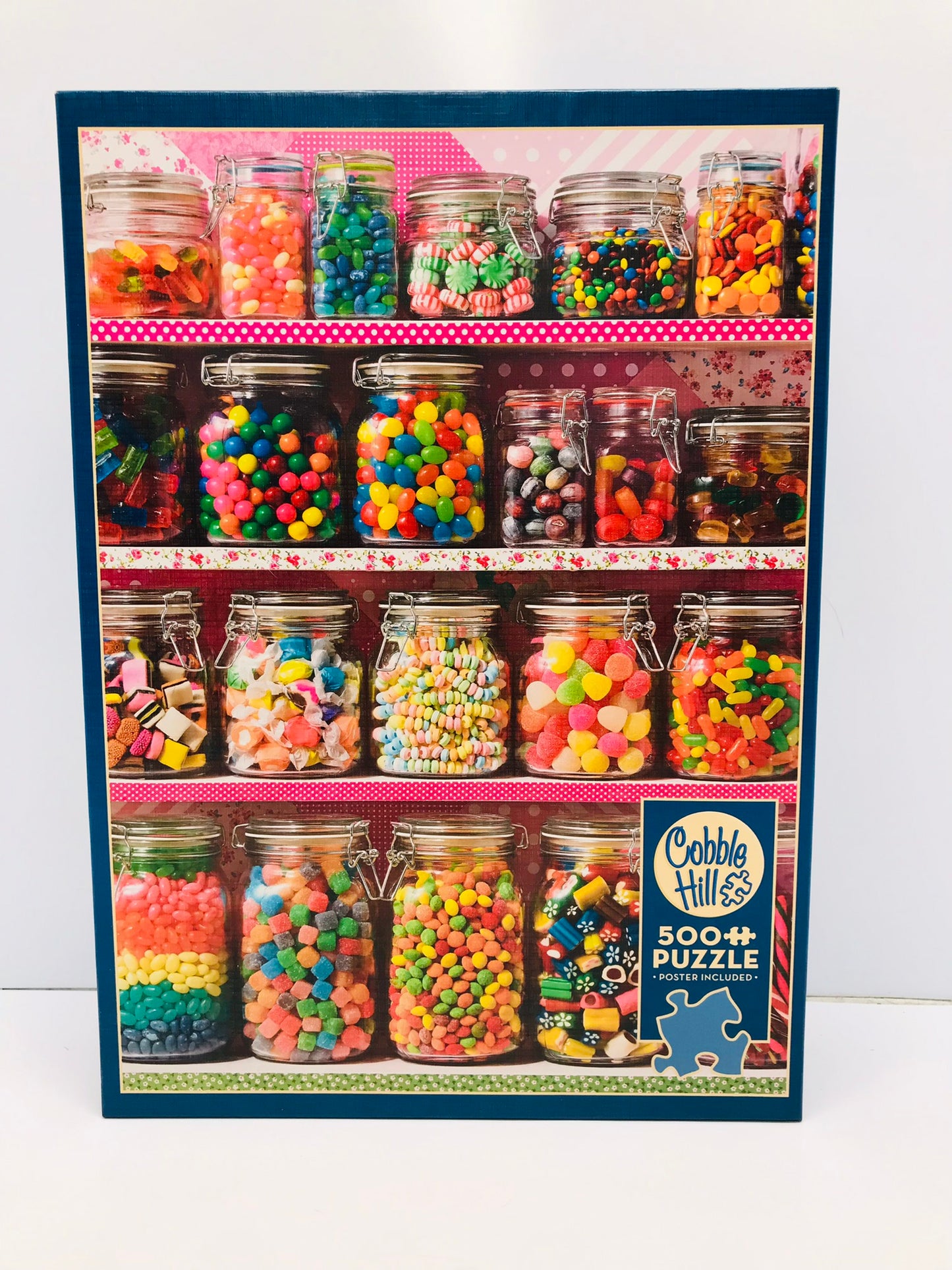 Jigsaw Puzzle Cobble Hill 500 Pc Candy Shelf Excellent