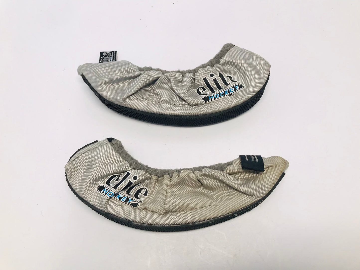 Hockey Skate Guards Black Grey Terri Cloth Elite Hockey Youth Child Shoe Size 1-5 NEW