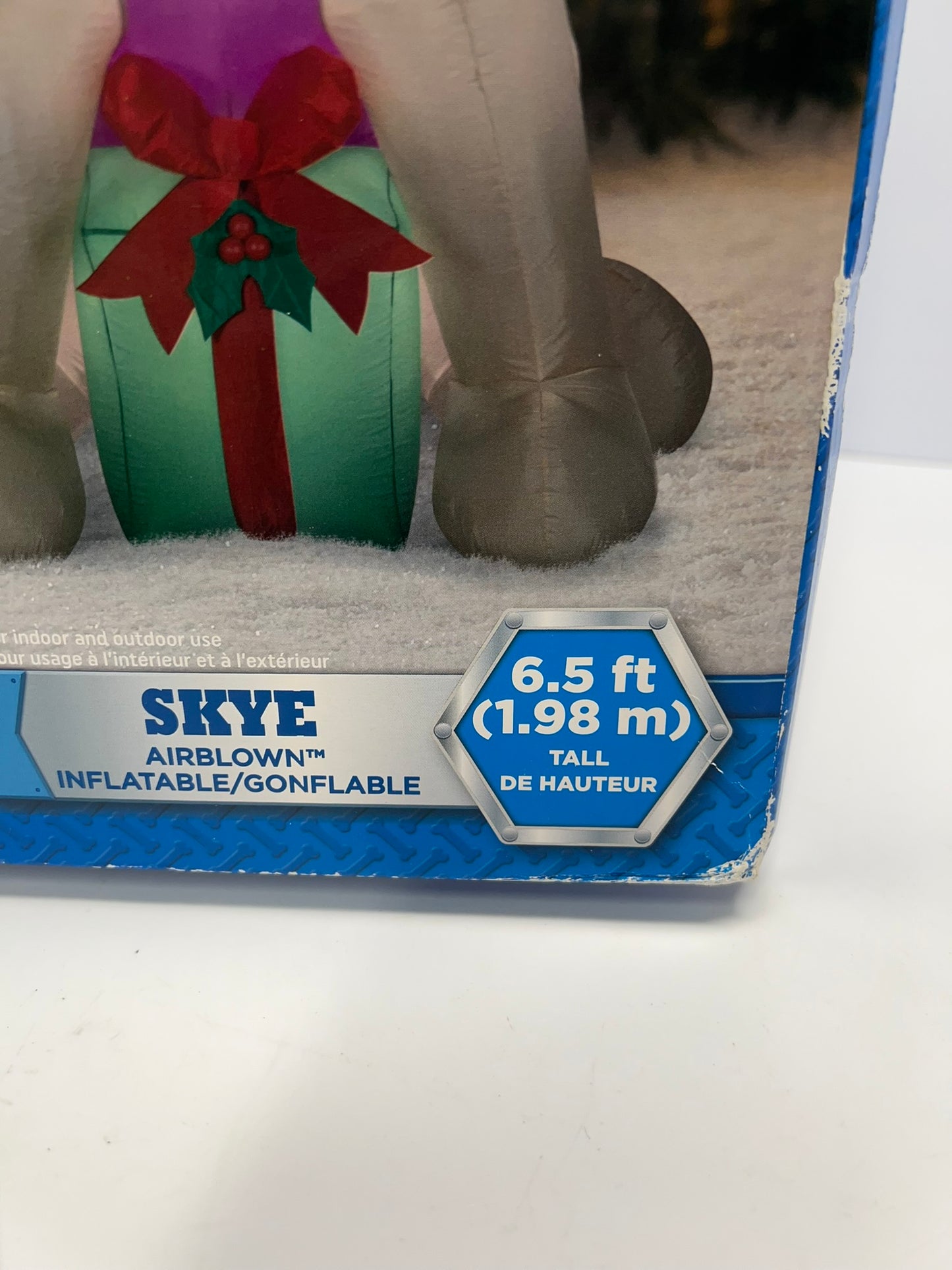 Christmas Outdoor Decoration Paw Patrol 6.5 Feet Tall Skye Lights Up AirBlown Inflatable Never Used Sealed In Box