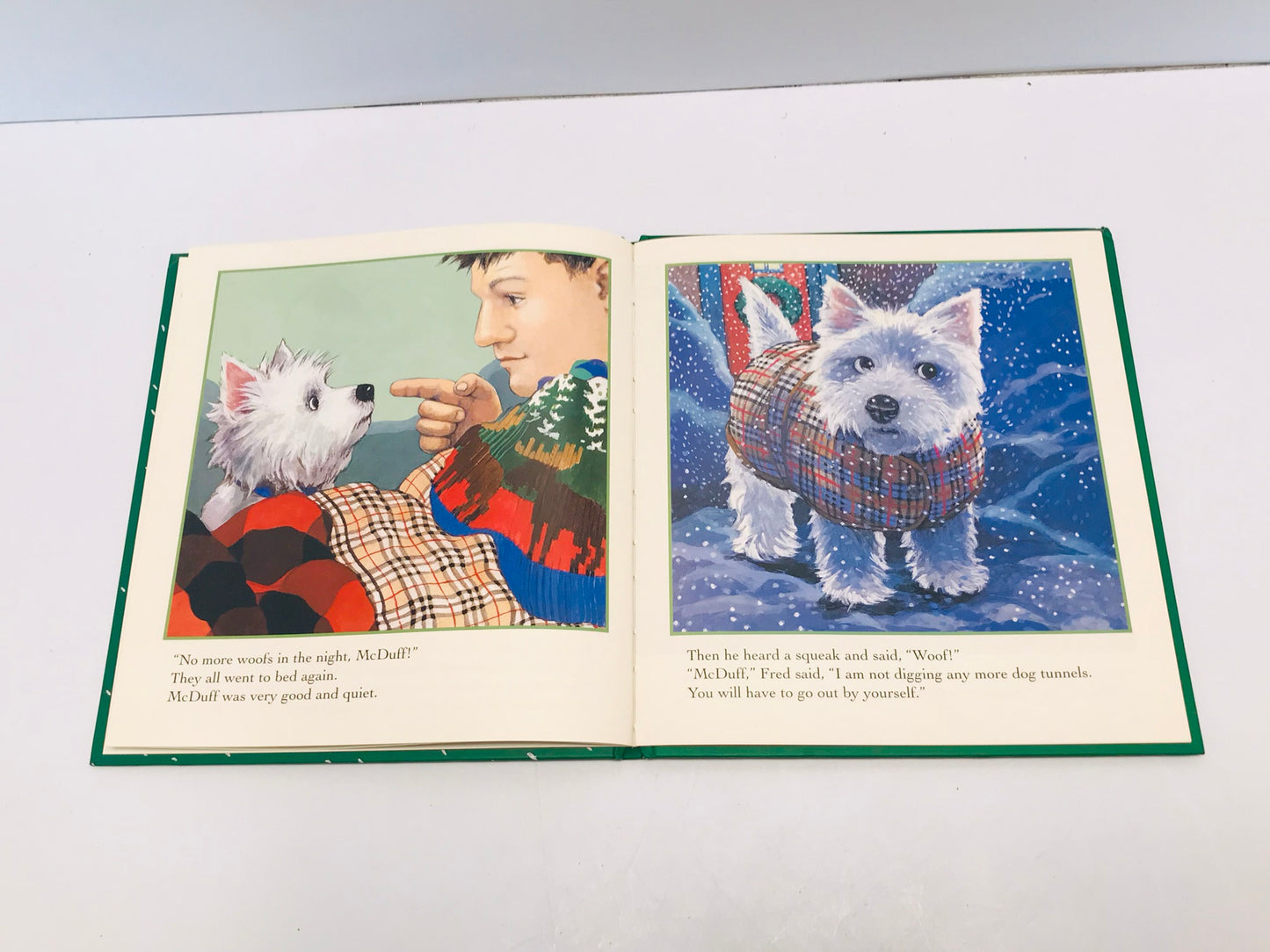 Christmas McDuff's Christmas Rosemary Wells Scotty Dog Children's Book Hardcovered