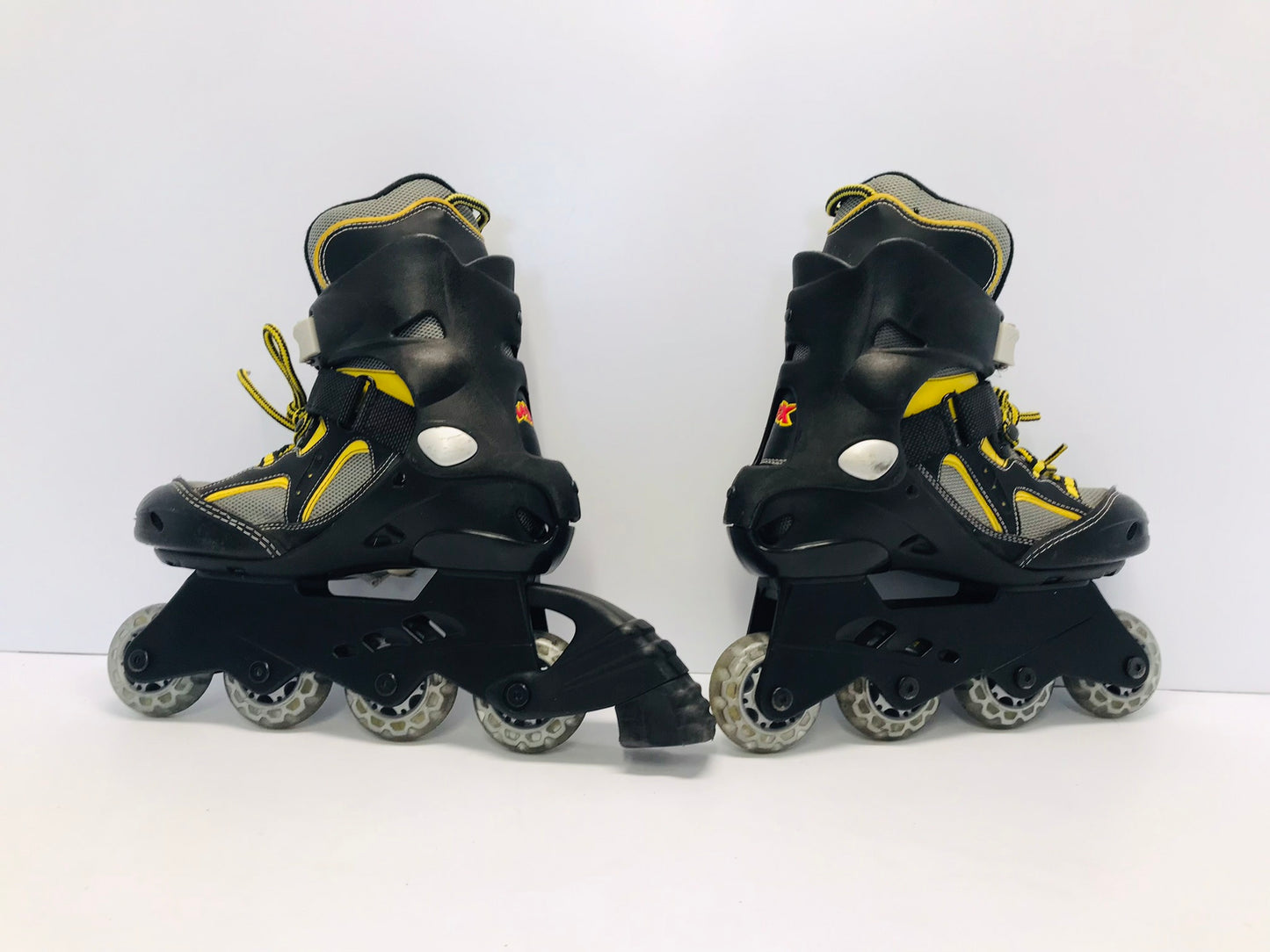 Inline Roller Skates Child Size 4 Maverick Black Yellow