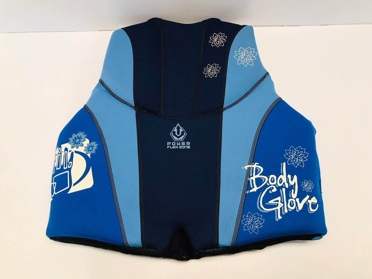 Life Jacket Ladies Size X Large Body Glove Neoprene Surf, Ski Water Sports Blue Neoprene Like New