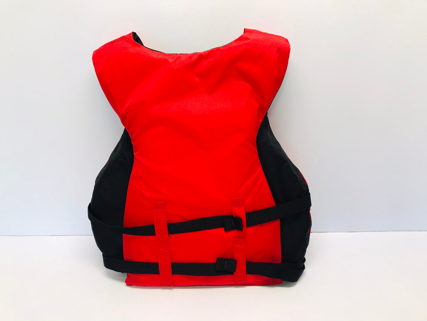 Life Jacket Adult Size 90-200 Lb Universal Mustang Survival Outstanding Quality Kayak Paddleboard Canoe Water Sports Black Red Like New