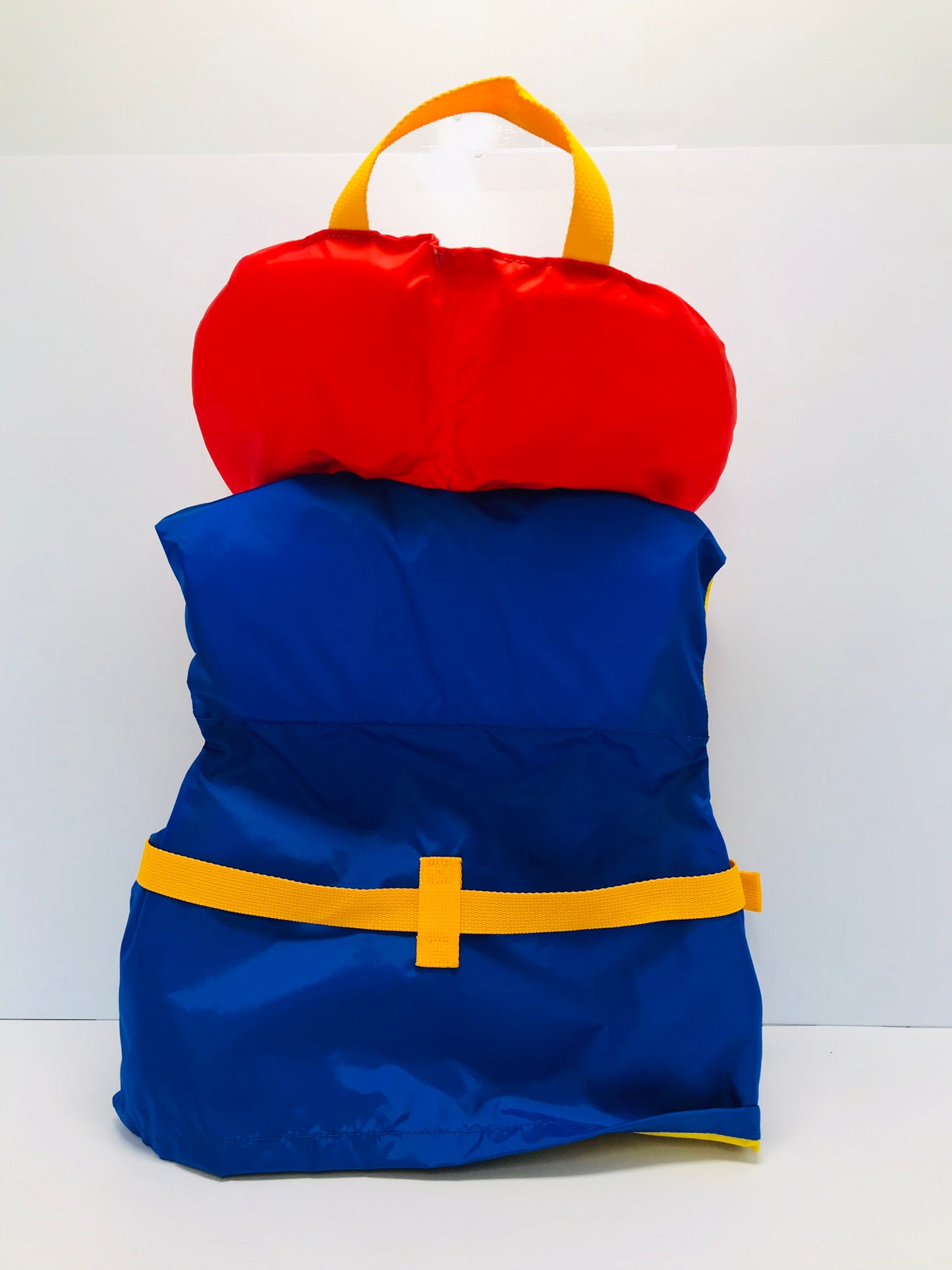 Life Jacket Child Size 60-90 Lb Youth Trekk Marine Blue Orange With Whistle Like New