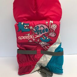 Life Jackets 30-60 lb Pink Teal Speedo Beach Swim Surf Kayak Paddleboard