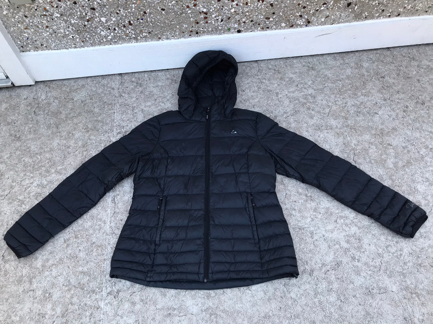 Light Weight Coat Ladies Size X  Large Puffer By Paradox Black Like New