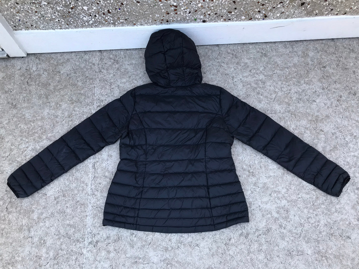 Light Weight Coat Ladies Size X Large Puffer By Paradox Black Like New