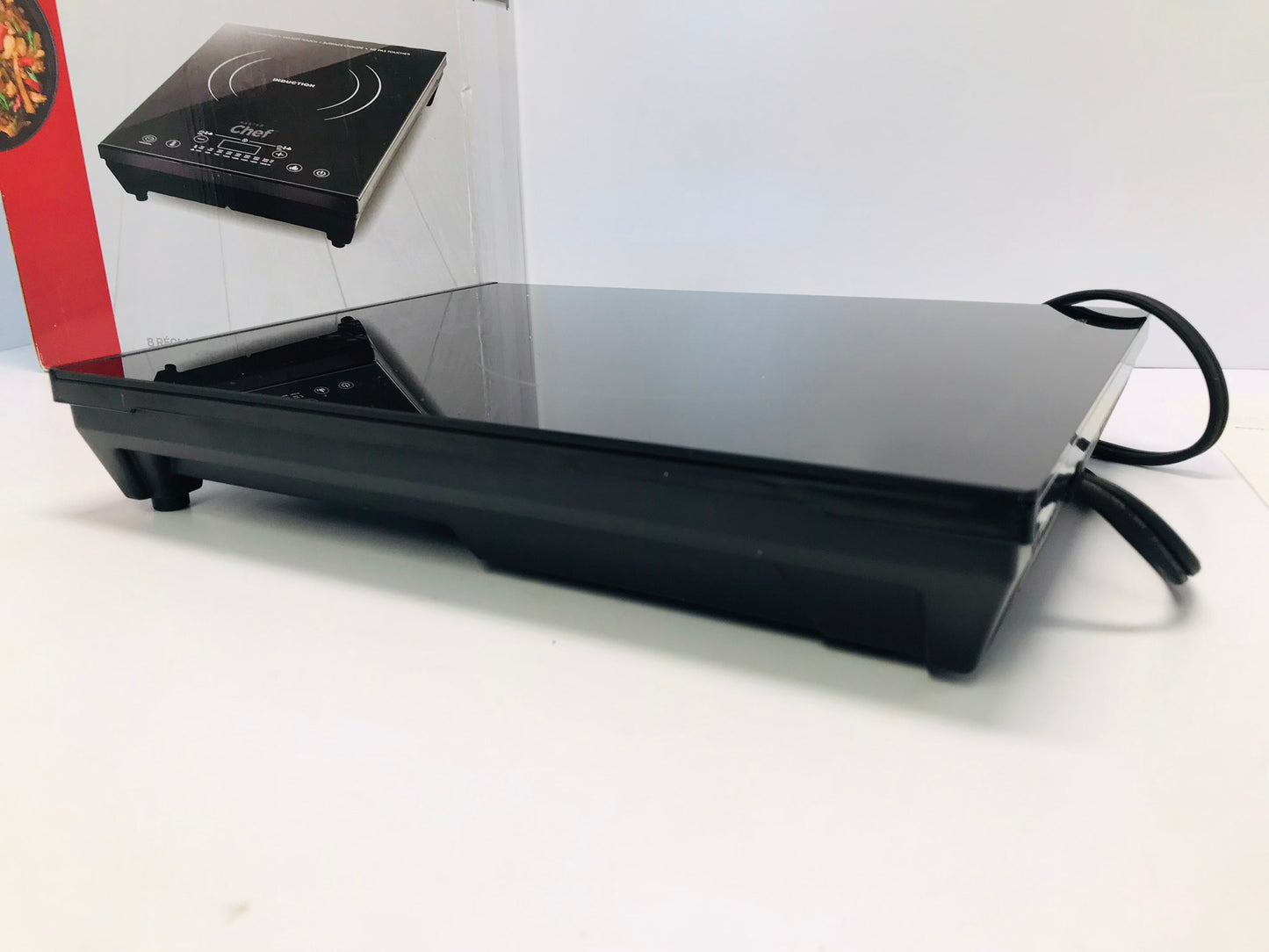 Masterchef Portiable Induction Cook Top Single Burner Touch Controls 1800 Wt