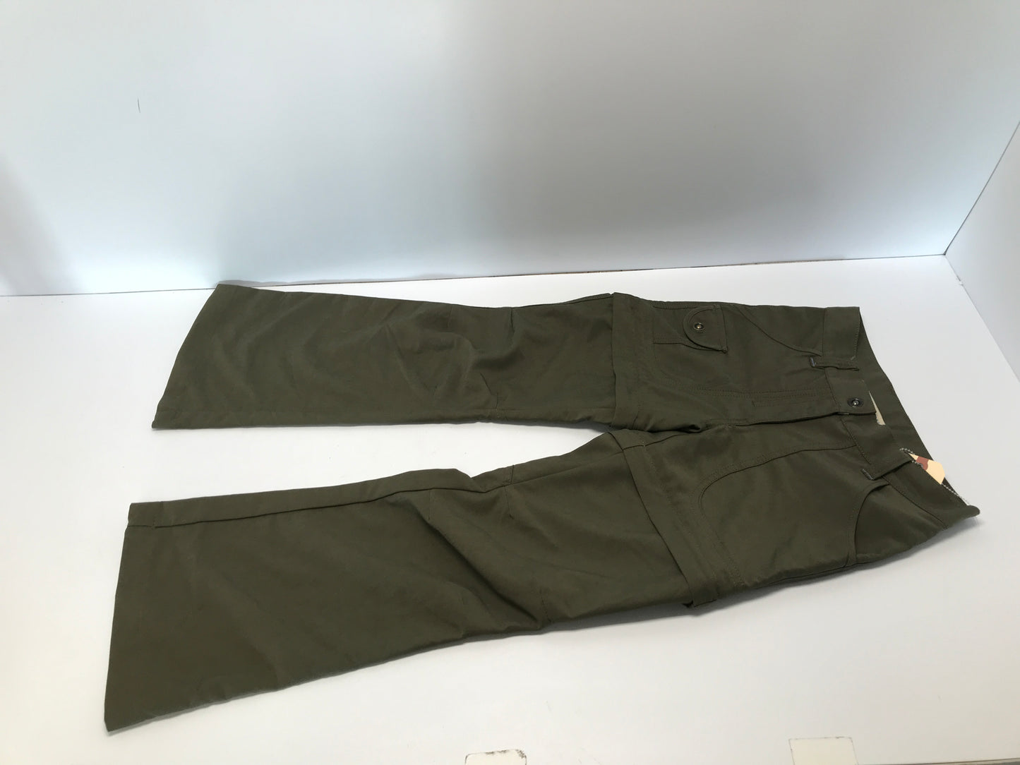 Mec Child Size 8 Hiking Pants Khaki With Zipper Remove Leg For Shorts