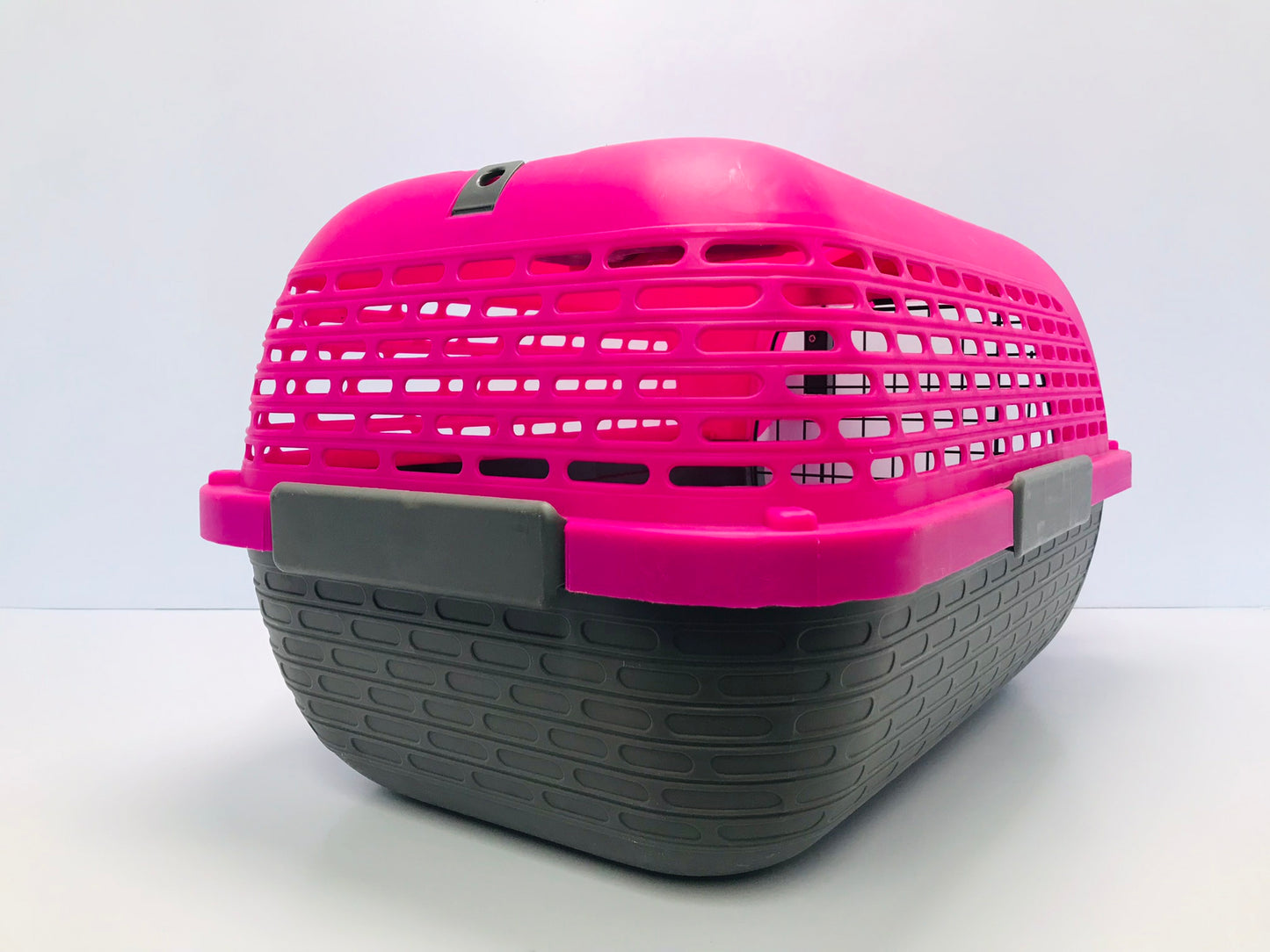 My Little Pet Shop Dog Puppy Pet Cat Kennel Crate Dog It Fushia Pink 22x15 Inches Like New