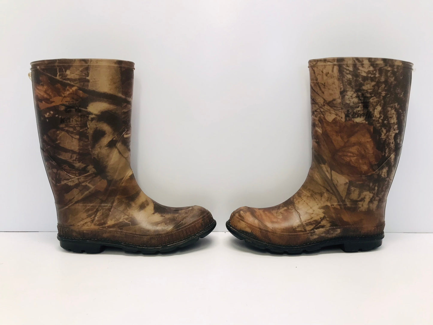Rain Boots Child Size 2 Kamik Deep Brown Woods Waterproof
