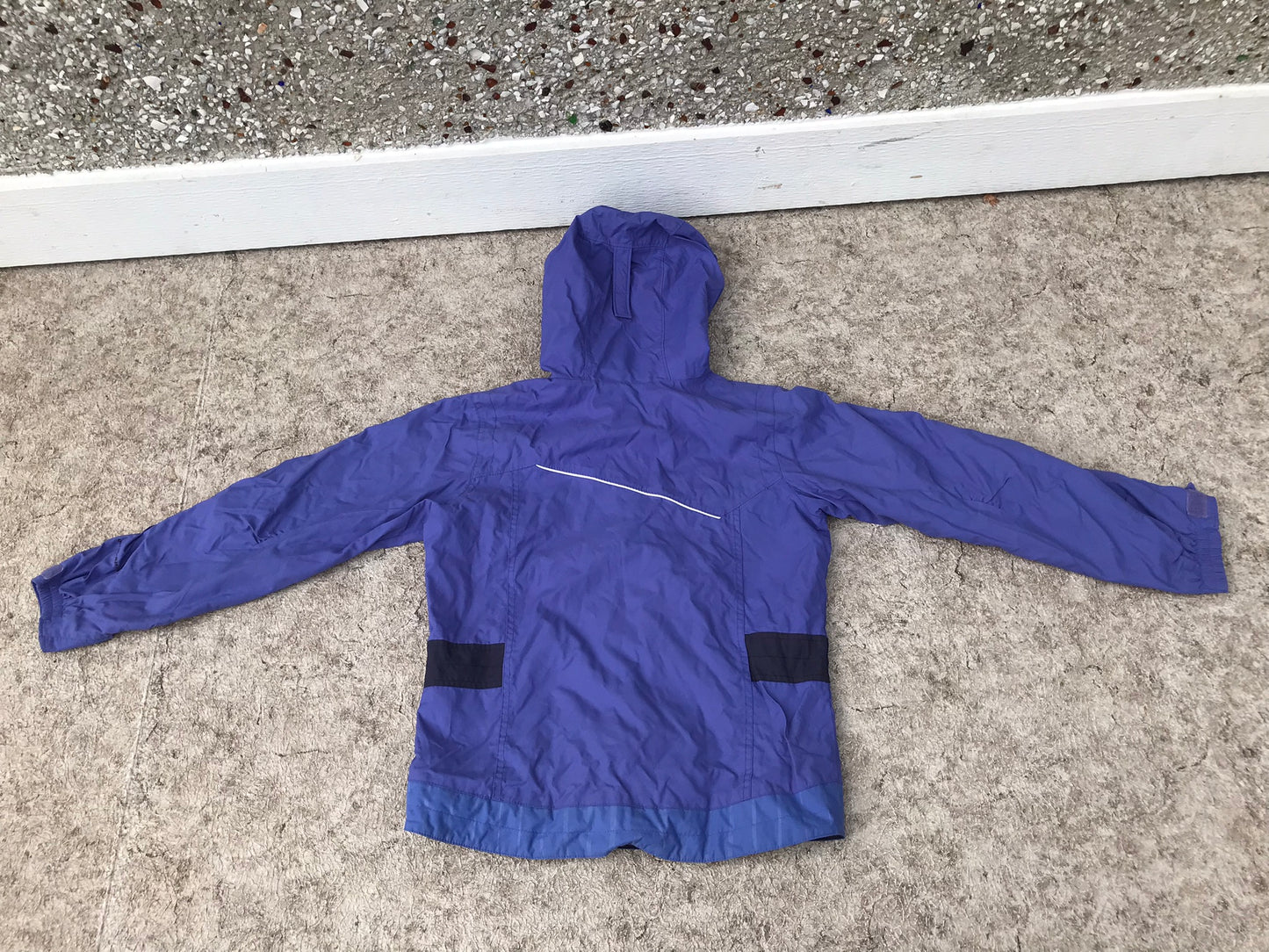 Rain Coat Child Size 10-12 Columbia Purple